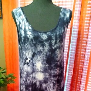 Tye Dye Tank Maxi Dress
